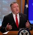 Mike Pompeo, secretário de Estado norte-americano 
07/04/2020
REUTERS/Leah Millis/Pool  Foto: Reuters