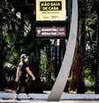 Aumenta o número de pessoas fazendo exercícios na região do Parque do Ibirapuera, zona sul da cidade de São Paulo  Foto: Aloisio Mauricio/FotoArena / Estadão Conteúdo
