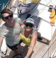 Elena Manighetti e Ryan Osborne ficaram chocados quando souberam a magnitude do que estava acontecendo  Foto: Arquivo pessoal / BBC News Brasil