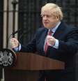 Boris Johnson voltou ao trabalho nesta segunda-feira após se recuperar do novo coronavírus  Foto: EPA / Ansa