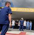 Profissionais de saúde em hospital de Ilhabela, em São Paulo
24/04/2020
REUTERS/Roosevelt Cassio  Foto: Reuters
