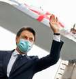 Premiê italiano, Giuseppe Conte, em Genoa
28/04/2020 Filippo Attili/Esritório de Imprensa do Palazzo Chigi/Divulgação via REUTERS  Foto: Reuters