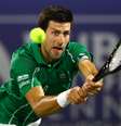 Tenista Novak Djokovic em final do ATP 500 contra Stefanos Tsitsipas
29/02/2020
REUTERS/Ahmed Jadallah  Foto: Reuters