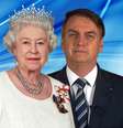Líderes como a rainha Elizabeth e o presidente Bolsonaro dependem de uma imagem pública positiva para assegurar a manutenção do poder ...  Foto: Fotomontagem: Blog Sala de TV (Fotos: Divulgação / Royal Family e Divulgação / Presidência da República)
