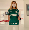 Leila fez incentivo neste sábado (Foto: Divulgação/Instagram)  Foto: Gazeta Esportiva