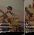 Cantor Brunno Souza durante live em sua casa, no Pará.  Foto: Instagram / @brunnosouza_ / Estadão