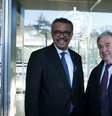 Secretário-geral da ONU, António Guterres, e diretor-geral da OMS, Tedros Adhanom
24/02/2020
Salvatore Di Nolfi/Pool via REUTERS  Foto: Reuters