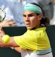 Rafael Nadal enfrenta o sérvio Novak Djokovic em final do Aberto de Roma
03/05/2009
REUTERS/Alessandro Bianchi/  Foto: Reuters