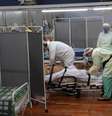 Hospital de campanha em Santo André, São Paulo
 6/5/2020 REUTERS/Amanda Perobelli  Foto: Reuters