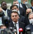 Bolsonaro e Guedes falam com jornalistas após audiência com o presidente do Supremo, Dias Toffoli
07/05/2020
REUTERS/Adriano Machado  Foto: Reuters