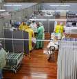 Hospital de campanha para vítima de Covid-19 em Santo André, São Paulo
06/05/2020
REUTERS/Amanda Perobelli  Foto: Reuters