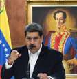 Maduro participa de reunião no Palácio Miraflores, em Caracas
 4/5/2020Miraflores Palace/via REUTERS   Foto: Reuters