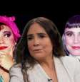 Regina Duarte entre as inesquecíveis Viúva Porcina e Maria do Carmo: aprovação conquistada na TV colocada em risco na política  Foto: Fotomontagem: Blog Sala de TV (Fotos: Divulgação)