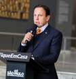 O governador de São Paulo, João Doria (PSDB), em entrevista coletiva nesta sexta, 8  Foto: Divulgação/Governo de SP / Estadão Conteúdo