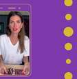 Isabella Fiorentino ensina a fazer uma máscara com tecido em vídeo feito pela própria apresentadora  Foto: Reprodução