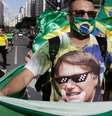Apoiadores de Bolsonaro em ato pró-governo na Av. Paulista, em 3 de maio de 2020  Foto: DW / Deutsche Welle