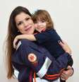 Mãe e filha são admiradoras do SAMU  Foto: Reprodução
