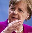 "Nenhum país pode resolver essa crise isoladamente", disse Merkel à Assembleia Mundial de Saúde da OMS  Foto: DW / Deutsche Welle