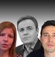 Ignorados no testamento de Gugu, Rose e Thiago querem o reconhecimento de união estável com o apresentador  Foto: Fotomontagem: Blog Sala de TV Blog Sala de TV  / (Fotos: Reproduções / TV e Divulgação / RecordTV