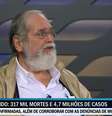 Além de debochar de Trump, o médico sanitarista Gonzalo Vecina também criticou Bolsonaro: "Não entende nada de medicina"  Foto: TV Cultura / Reprodução