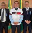 Encontro entre representantes de Flamengo e Vasco com Jair Bolsonaro (Reprodução/Instagram)  Foto: LANCE!