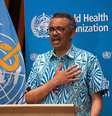 Diretor-geral da OMS, Tedros Adhanom Ghebreyesus, em Genebra
19/05/2020 Christopher Black/OMS/Divulgação via REUTERS  Foto: Reuters