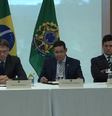 Vídeo da reunião entre Bolsonaro e ministros, liberado na sexta-feira (22)  Foto: Reprodução