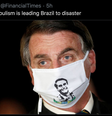 Veículos internacionais publicaram textos com duras críticas à resposta do presidente Jair Bolsonaro à crise gerada pelo coronavírus  Foto: Reprodução / BBC News Brasil