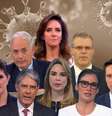 Os âncoras Monalisa Perrone (Expresso CNN), William Waack (Jornal da CNN), Eduardo Oinegue (Jornal da Band), Mariana Godoy (RedeTV News), William Bonner (Jornal Nacional), Rachel Sheherazade (SBT Brasil), Renata Vasconcellos (Jornal Nacional) e Sérgio Aguiar (Jornal da Record): porta-vozes de um turbilhão de notícias alarmantes  Foto: Sala de TV