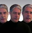 William Bonner se mostrou abatido ao revelar a pressão sofrida nos últimos tempos  Foto: Sala de TV