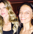Gisele Bündchen e Liliana Gomes (Foto: Arquivo pessoal/Liliana Gomes)  Foto: Elas no Tapete Vermelho