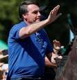 Bolsonaro andou a cavalo em manifestação a seu favor em Brasília  Foto: Reuters / BBC News Brasil