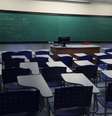 Sala de aula vazia em faculdade durante pandemia de coronavírus 
13/03/2020
REUTERS/Amanda Perobelli  Foto: Reuters