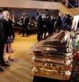 Prefeito de Mineápolis, Jacob Frey, durante funeral de George Floyd
04/06/2020 REUTERS/Lucas Jackson  Foto: Reuters