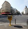 Ruas vazias em Paris durante quarentena do coronavírus
27/03/2020
REUTERS/Charles Platiau  Foto: Reuters