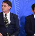 TSE analisa ações que pedem a cassação da chapa do presidente Jair Bolsonaro e seu vice, Hamilton Mourão, em 2018  Foto: EVARISTO SA/AFP via Getty Images / BBC News Brasil