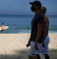 Pessoas transitam pela praia de Ipanema. 07/06/2020. Reuters/Pilar Olivares.  Foto: Reuters
