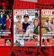 O deputado e a apresentadora apareceram várias vezes para a capa de 'Caras'  Foto: Reprodução