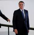 Bolsonaro e Mourão chegam para cerimônia no Palácio do Planalto
13/06/2019
REUTERS/Adriano Machado  Foto: Reuters