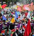 Manifestação contra o governo de Jair Bolsonaro e a favor da democracia na avenida Paulista  Foto: Léo Orestes/Framephoto / Estadão Conteúdo