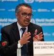 O diretor-geral da OMS, Tedros Adhanom Ghebreyesus  Foto: Christopher Black / Reuters