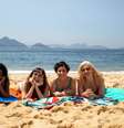 Pathy DeJesus, Maria Casadevall, Fernanda Vasconcellos e Mel Lisboa  Foto: Netflix / Divulgação