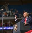Donald Trump faz comício nos Estados Unidos  Foto: Leah Millis / Reuters