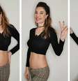 Júlia Pereira está na décima nona semana de gravidez: "Minha filha é o maior projeto da minha vida"  Foto: Divulgação