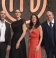 Henrique Fogaça, Paola Carosella, Ana Paula Padrão e Erick Jacquin: jurados e apresentadora do 'MasterChef Brasil'.  Foto: Band / Divulgação / Estadão