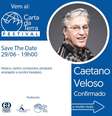 Caetano Veloso está confirmado para o debate virtual  Foto: Divulgação