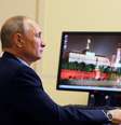 Presidente Vladimir Putin na residência oficial de Novo-Ogaryovo, nos arredores Moscou
 25/6/2020 Sputnik/Mikhail Klimentyev/Kremlin via REUTERS   Foto: Reuters