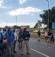 Bolsonaro provoca aglomeração em evento em Araguari, MG  Foto: Reprodução Facebook