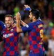 Jogadores do Barcelona comemoram gol marcado por Arthur
24/09/2019
REUTERS/Albert Gea  Foto: Reuters