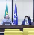 Novo resultado desfavorável tira 'maioria' de Augusto Aras (ao centro) no Conselho Superior do MPF  Foto: MPF / BBC News Brasil